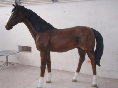 Cheval en résine intérieur extérieur animaux résine déco - Ciel & terre