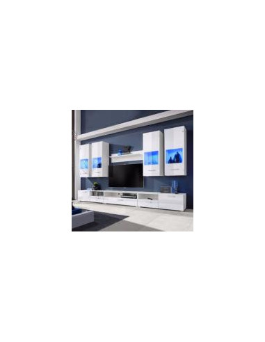 Meuble TV + armoires à LED cielterre-commerce