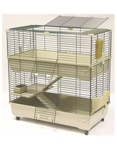 Cage lapin double cielterre-commerce