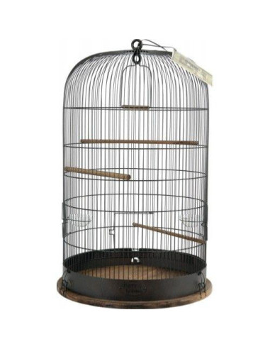 Cage oiseau arrondi style industriel cage canari perruche