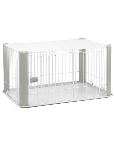 Cage chien pratique intérieur cage chat cage chiot taupe