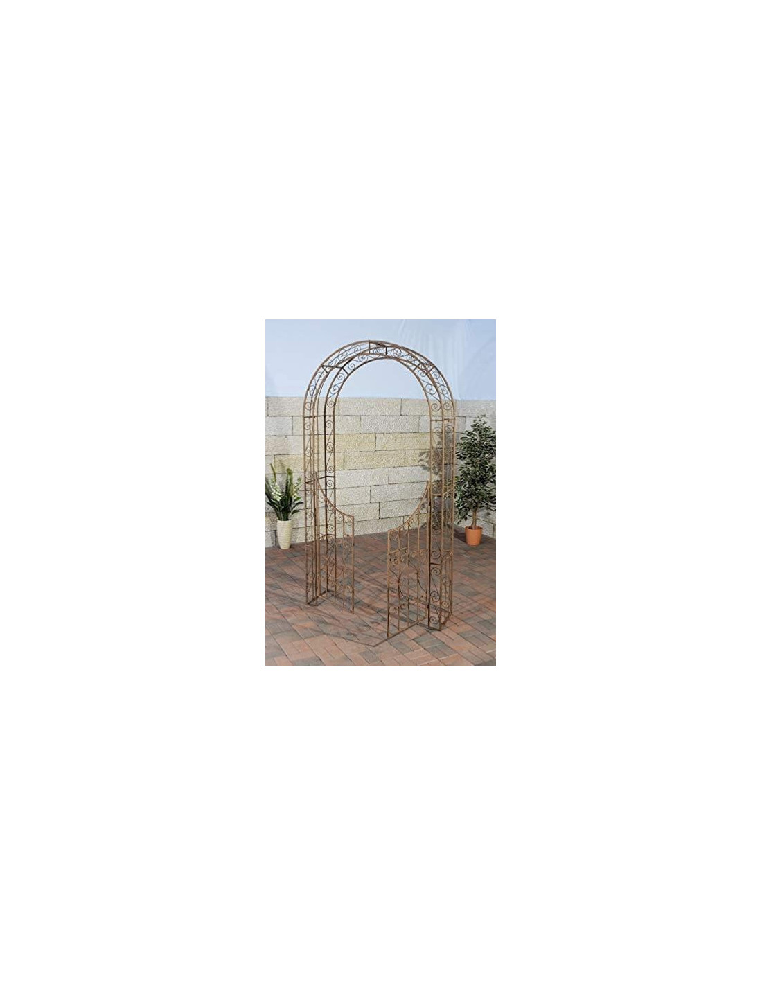 Arche Portillon Classic Garden Portail Arche à Rosiers de Jardin