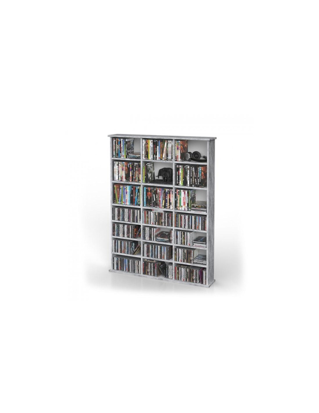 Meubles d'armoire de rangement en rack CD DVD | bol