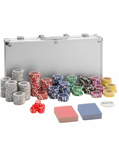 Malette De Poker Aluminium 300pièces Tapis