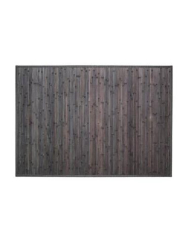 Tapis bambou gris foncé 170x120 cm tapis salon chambre