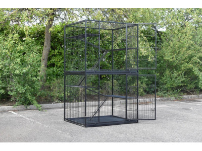 Cage transport chat ou chatons en plastique cage chat pvc - Ciel & terre