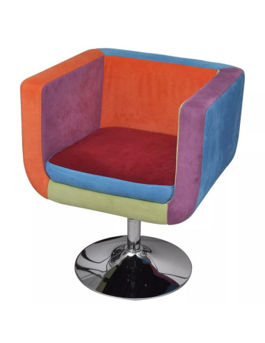 Fauteuil design Arlequin fauteuil de salon multicolore