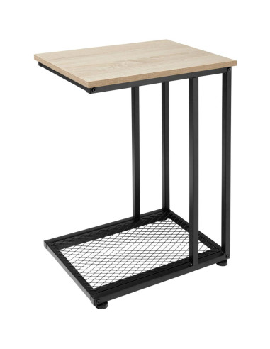 Bout canapé industriel table d'appoint salon table canapé