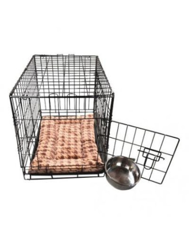 Cage complète avec bac cage chien cage chat avec coussins Taille 3