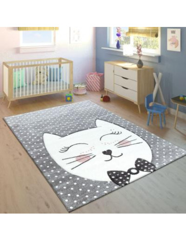 Tapis chambre enfant chat classe (3 tailles) tapis enfant Taille 3