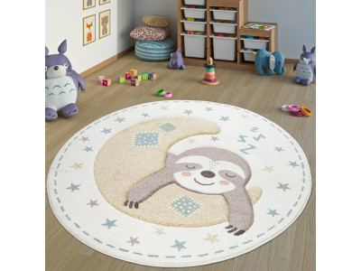 Tapis chambre enfant paresseux (3 tailles) tapis enfant - Ciel & terre