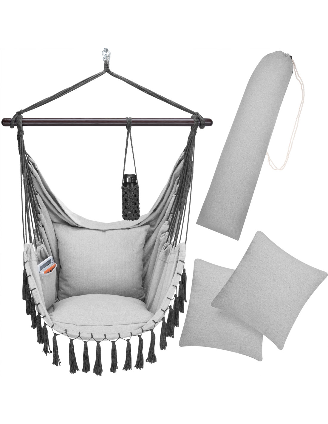 Sangle de chaise hamac extérieure, kit de suspension de chaise hamac,  matériel d'installation de hamac, support de balançoire pour chaise  suspendue, matériel de hamac d'arbre -  France