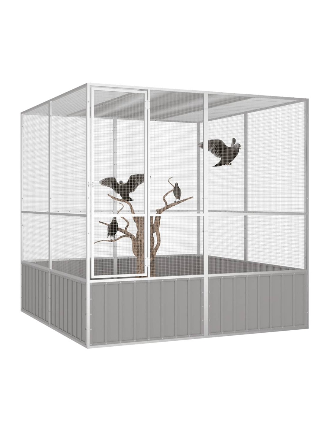 Garmix Grillage Volière & Cage Oiseaux  Fil de Volière Maillage 9x9mm  (100cm x 10m, 0,80mm) : : Commerce, Industrie et Science