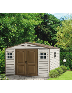 Abri de jardin en PVC WoodStyle Premium 7,68m² - Duramax